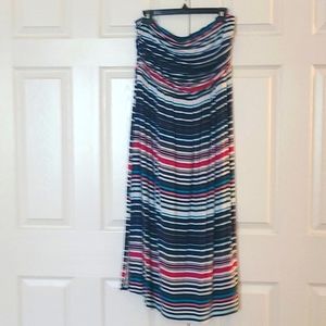 Strapless summer dress